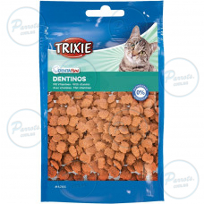 Витамизированное лакомство Trixie Denta Fun Dentinos для кошек, для зубов, 50 г