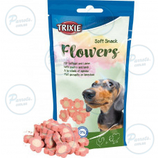 Вітамінізовані ласощі Trixie Flowers для собак, з ягням та куркою, 75 г