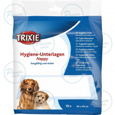 Пелюшки Trixie для собак, 60 x 60 см, 10 шт. (целюлоза)