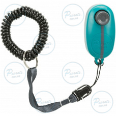Брелок-клікер Trixie Soft для собак, з кнопкою та пружинним браслетом