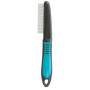 Расческа Trixie для поиска блох и вшей, металлическая с пластиковой ручкой, 21 см