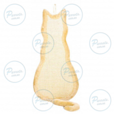 Когтеточка Trixie Cat для кошек, плоская, бежевая, 35х69 см (плюш/полиэстер)