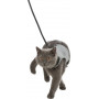 Шлейка з повідцем Trixie Xcat для котів, нейлон, 24-42 см