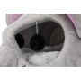 Будиночок Trixie Lukas для котів з дряпкою, темно-сірий, 35х33х65 см