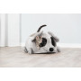 Домик Trixie Lukas для кошек с царапкой, темно-серый, 35х33х65 см
