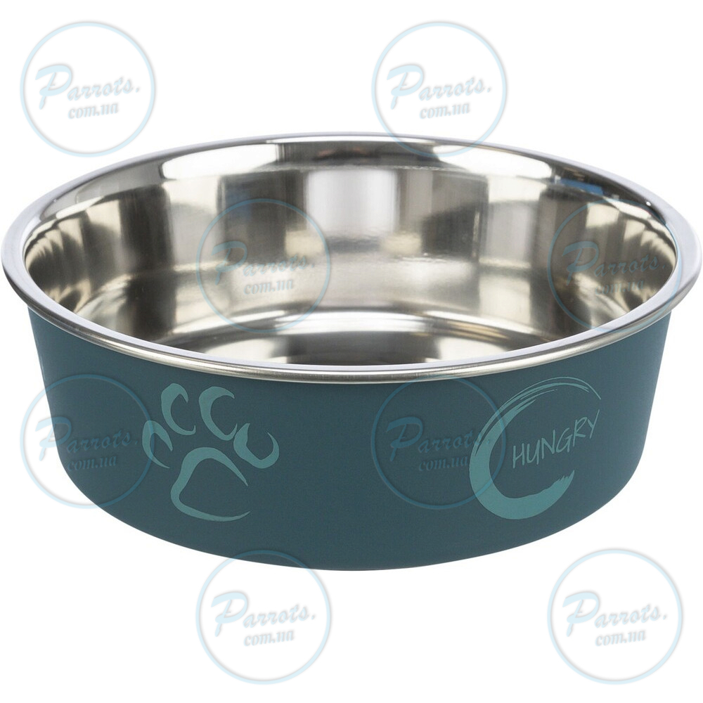 Миска Trixie для собак, на гумовій основі, 12 см, 300 мл
