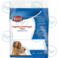 Пеленки Trixie для собак, 60 x 90 см, 8 шт. (целлюлоза)