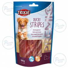 Лакомство Trixie Premio Ducky Stripes для собак, утка, 100 г