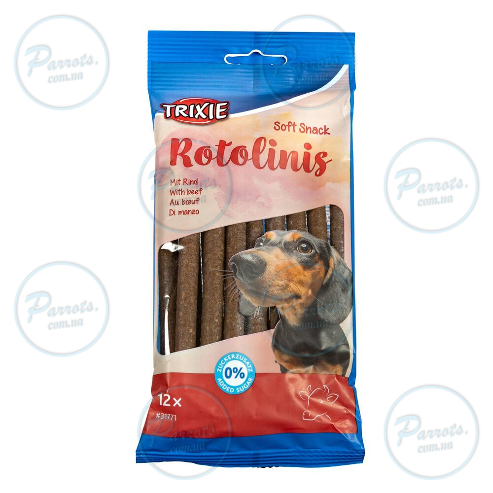 Ласощі Trixie Soft Snack Rotolinis для собак палички з яловичиною 120 г
