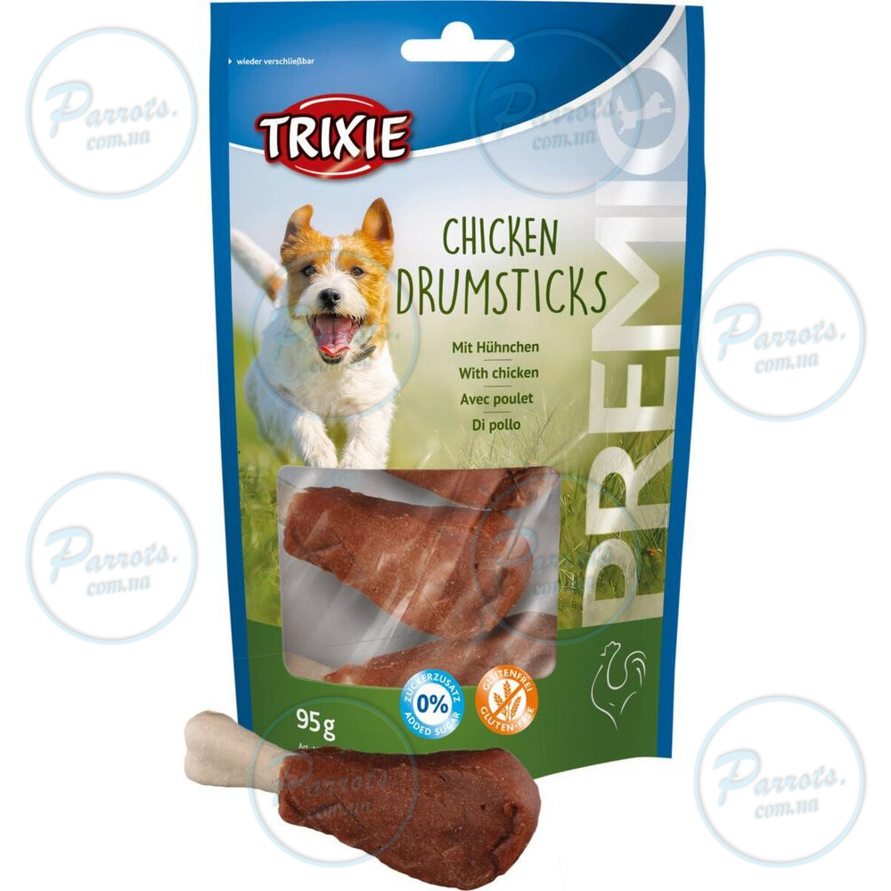 Ласощі Trixie Premio Chicken Drumsticks для собак курячі гомілки 5 шт 95 г