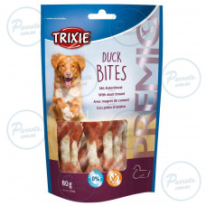 Ласощі Trixie Premio Duck Bites для собак, з качкою, 80 г