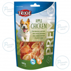 Ласощі Trixie Premio Apple Chicken для собак, курка та яблуко, 100 г