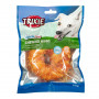 Кісточка-кільце Trixie Denta Fun для чищення зубів собак, з куркою, пресоване жувальне, 10 см, 110 г