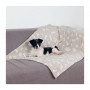 Килимок Trixie Kenny для собак, плюшевий, з лапками/кісточками, 100х150 см (бежевий)