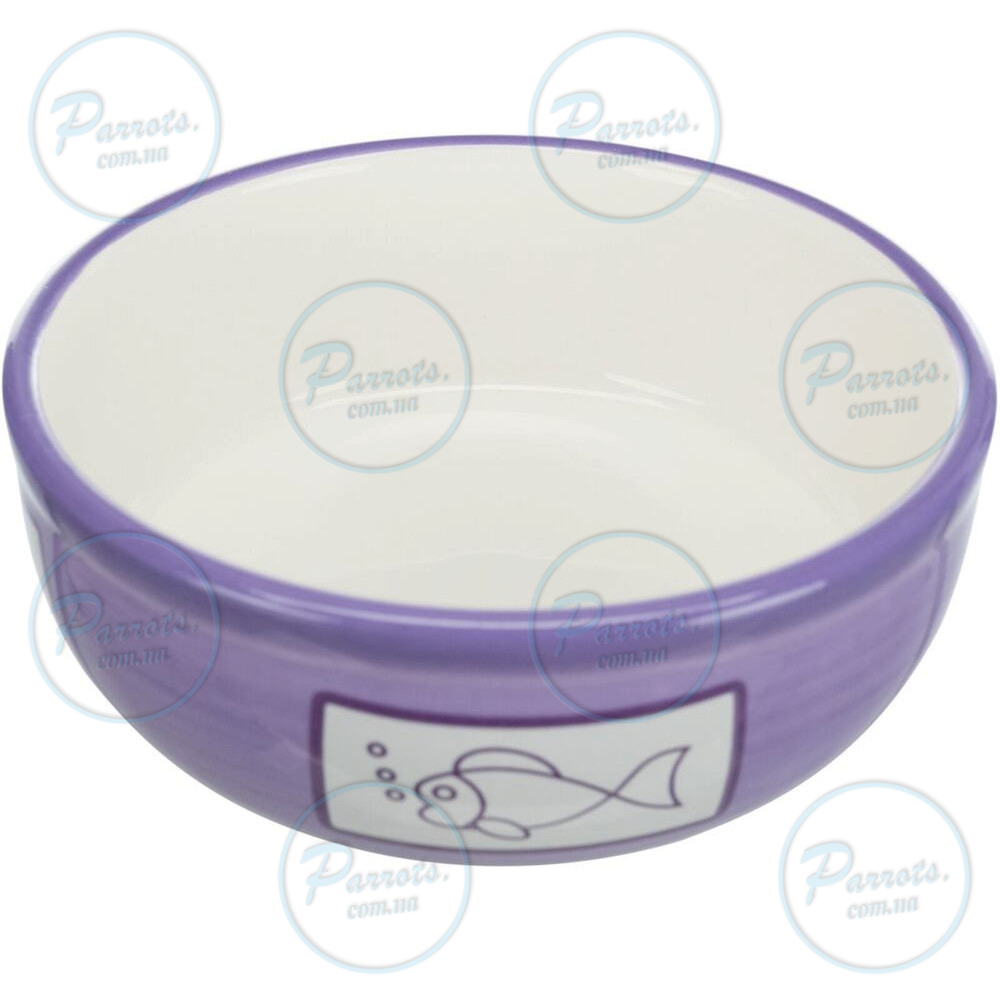 Миска Trixie для котів, керамічна, 12.5 см, 350 мл