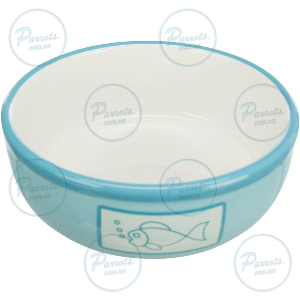 Миска Trixie для котів, керамічна, 12.5 см, 350 мл