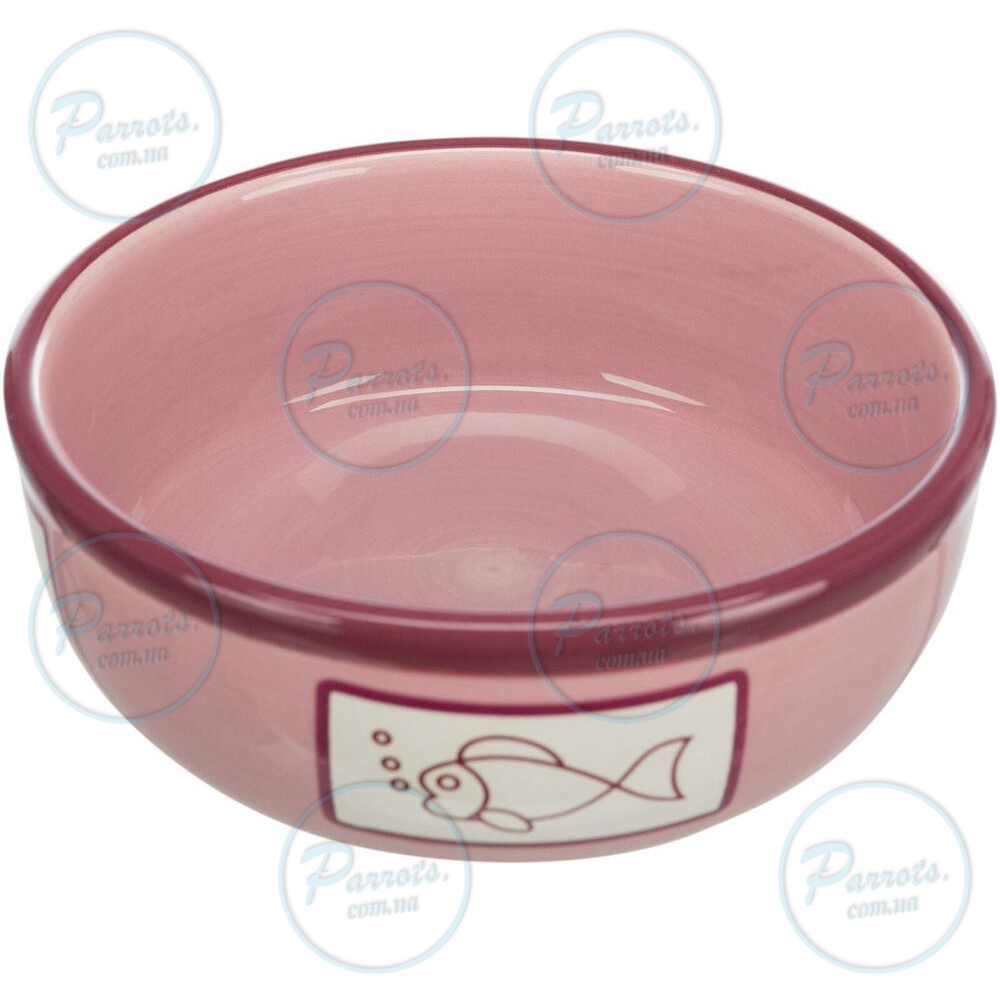 Миска Trixie для котів, керамічна, 12.5 см, 350 мл