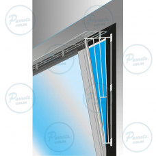 Решітка захисна Trixie для вікон 62x16/8 см (метал)