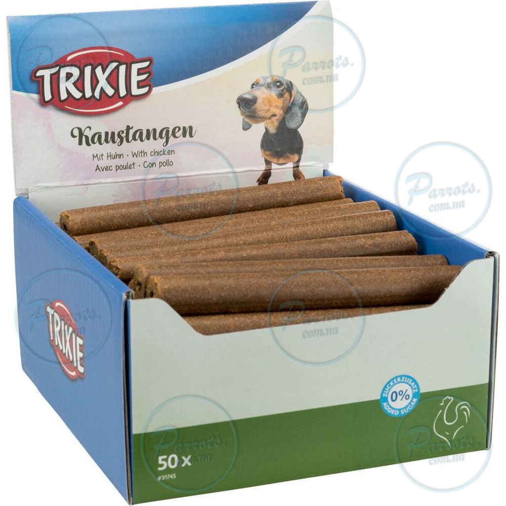 Ласощі Trixie для собак Палички жувальна з куркою 17 см 65г 50 шт
