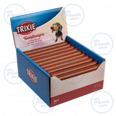 Палочка Trixie для чистки зубов собак, из говядины, 65 г, 50 шт