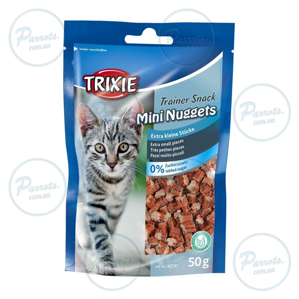 Ласощі Trixie Premio Trainer Snack Mini Fish Nuggets для котів з тунцем та куркою 50 г