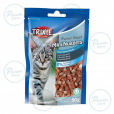 Лакомство Trixie Trainer Snack Mini Nuggets для кошек, курица и рыба, 50 г
