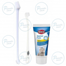 Зубна паста Trixie для котів з щіткою, 50 г