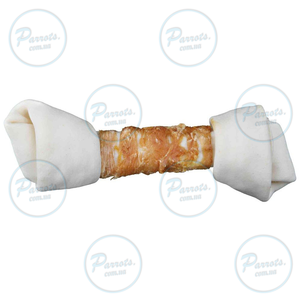 Ласощі Trixie Denta Fun для собак Кісточка для чищення зубів з куркою 25 см 220 г