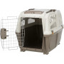 Переноска Trixie Skudo 1 для собак до 12 кг пластиковая коричневая 30 x 32 x 49 см