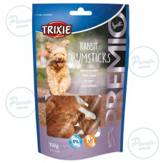 Ласощі Trixie Premio Rabbit Drumsticks для собак, з кроликом 100 г, 8 шт/упак