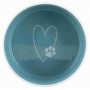 Миска Trixie Pet's Home для собак, керамічна, 12 см, 300 мл (блакитна)