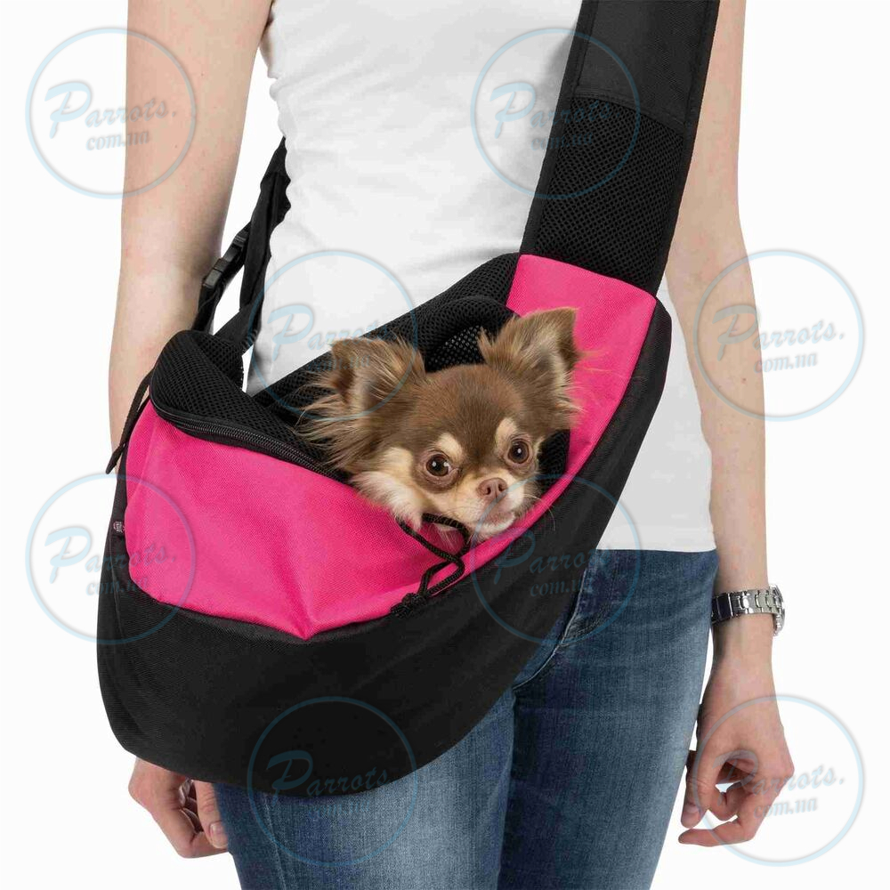 Сумка-переноска Trixie Sling Front Carrier, 50x25x18 см (розовая)