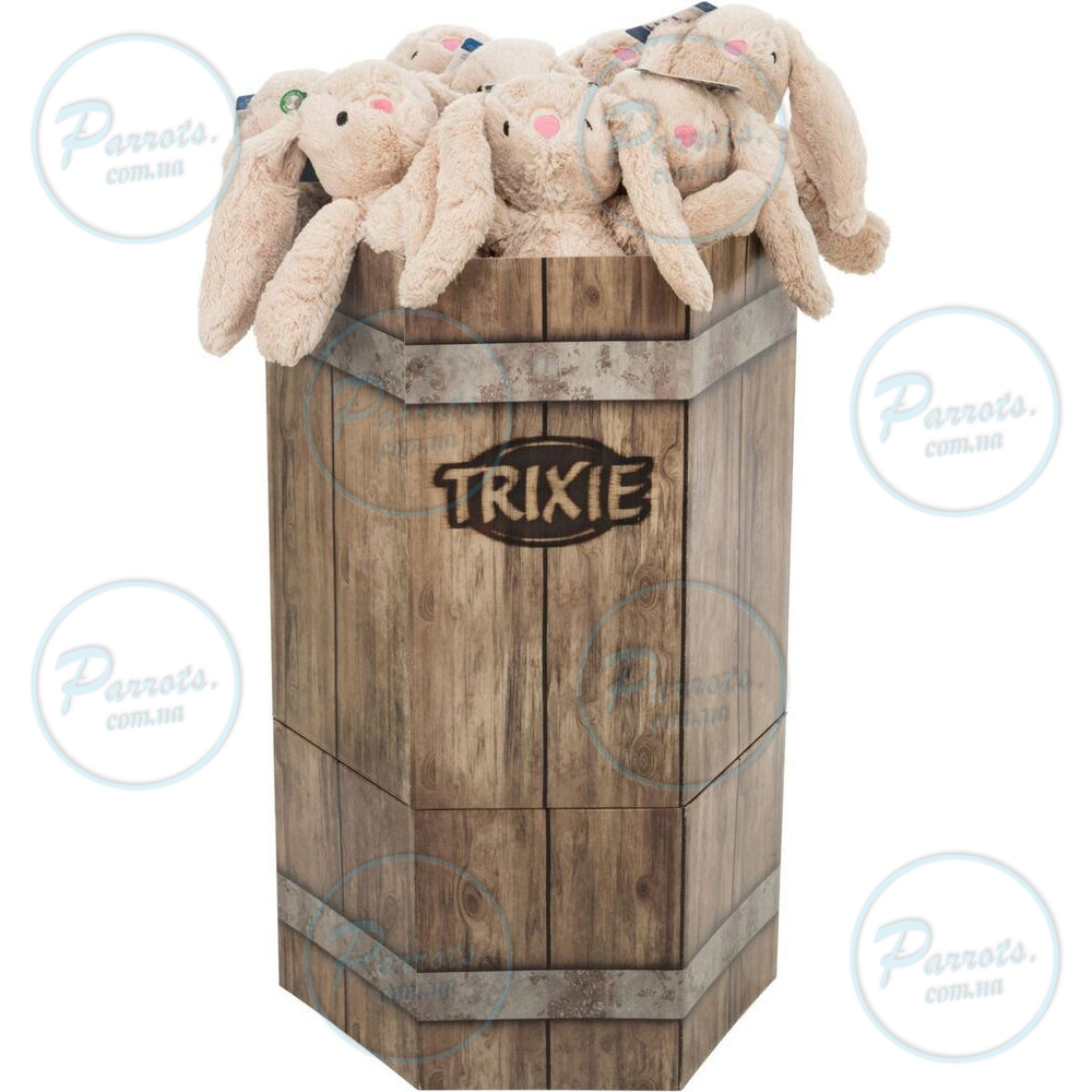 Іграшка Trixie Кролик з пищалкою для собак, 38 см (плюш)