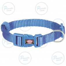 Ошейник Trixie Premium для собак, нейлон, XS–S: 22–35 см/10 мм, синий