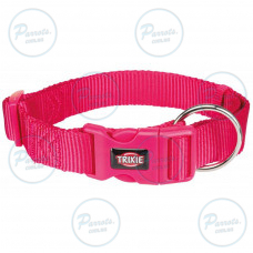 Ошейник Trixie Premium для собак, нейлон, XS–S: 22–35 см/10 мм, фуксия