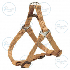 Шлея-петля Trixie для собак Premium нейлон карамель розмір M 50-65 см/20 мм