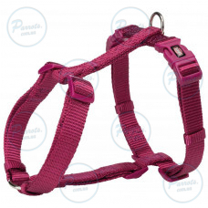 Шлея-вісімка Trixie Premium для собак, нейлон, XXS-XS: 20-32 см/10 мм, яскраво-рожева