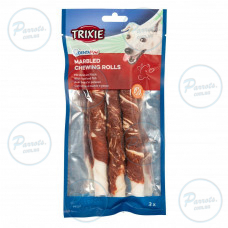 Косточка Trixie Denta Fun для чистки зубов собак, с мраморной говядиной, 140 г, 3 шт