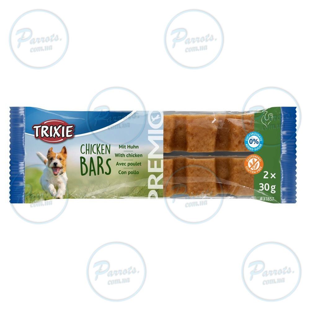 Ласощі Trixie Premio Chicken Bars для собак м'ясні батончики з куркою 2х30 г