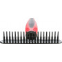 Расческа-грабли Trixie Groomer для удаления подшерстка, двухрядные с жидким зубом, 11х16 см (пластик/металл)