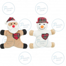 Іграшка Trixie для собак Різдвяний Санта/Сніговик плюш 29 см Іграшка Trixie для собак Різдвяний Санта/Сніговик плюш 29 см