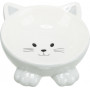Миска Trixie Котик для котів, ергономічна, керамічна, 14 см, 150 мл