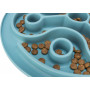 Коврик Trixie Медленное кормление для собак, термопластиная резина, d-28 см (голубой)