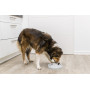 Миска Trixie Повільне годування для собак, пластик/гума 23 см, 450 мл (сіра)