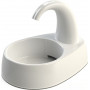 Поилка-фонтан Trixie Curved Stream для кошек и собак, белая, 2,5л, 25х24,5х35 см (пластик)