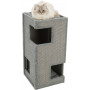 Дряпка Trixie Вежа Gabriel для котів, сизаль/фетр/фліс, 38х38х78 см (світло-сірий)
