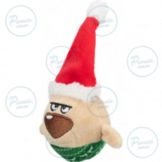 Игрушка Trixie для котов Рождественский Гном плюш с погремушкой d:6*12см арт92526
