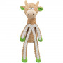 Іграшка Trixie для собак Корова зі звуком поліестер/бавовна бежева 50 см