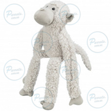 Іграшка Trixie для собак Мавпа зі звуком поліестер біла 40 см