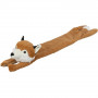 Іграшка Trixie для собак Лисиця зі звуком і шелестом фольги поліестер помаранчева 50 см